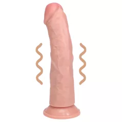   RealRock - consolador con ventosa y vibración - realista beige 20,5 cm