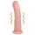 RealRock - consolador vibrador realista con ventosa (color carne, 20,5 cm)