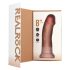 REALROCK - vibrador con ventosa - natural (20,5 cm)