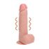 REALROCK - Vibrador con ventosa - Natural (18 cm)