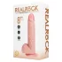 RealRock - vibrador rotatorio - realista - color natural 20,5 cm