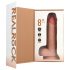 RealRock - consolador vibrador con ventosa - realista - color piel 20,5cm