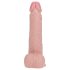 RealRock - consolador vibrador con ventosa - realista - color piel 20,5cm