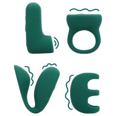   Loveline (S)explore - kit de juguetes sexuales para parejas - verde