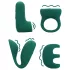 Loveline (S)explore - kit de juguetes sexuales para parejas - verde