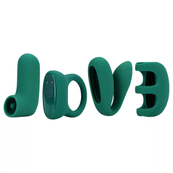 Loveline (S)explore - kit de juguetes sexuales para parejas - verde