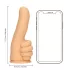 S-Line - consolador de pulgar (color natural)
