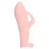Loveline - vibrador de dedo texturizado - silicona rosa