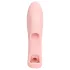 Loveline - vibrador de dedo texturizado - silicona rosa