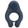Loveline - Anillo vibrador con estimulador de clítoris (gris)