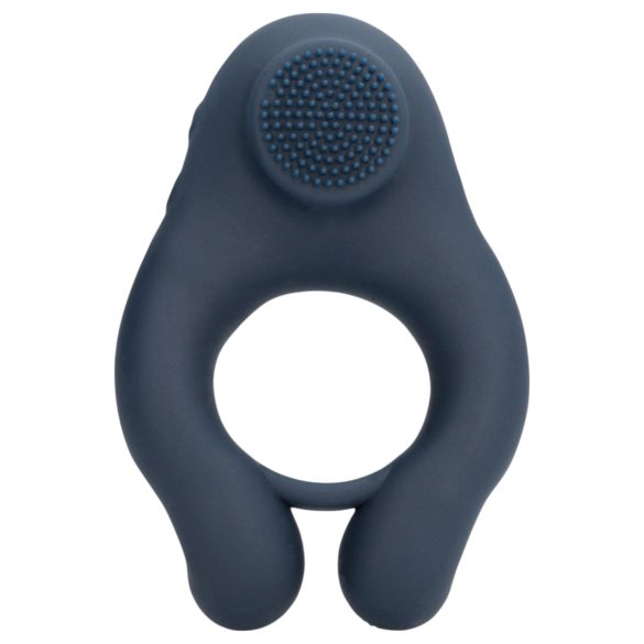 Loveline - Anillo vibrador con estimulador de clítoris (gris)
