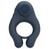 Loveline - anillo vibrador para pene con estimulador de clítoris - gris