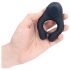 Loveline - Anillo vibrador con estimulador de clítoris (gris)