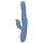 Loveline - Vibrador Calentador con Empuje (Azul)