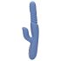 Loveline - Vibrador Calentador con Empuje (Azul)