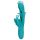Loveline - Vibrador con mariposas y lengua (turquesa)