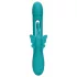 Loveline - vibrador mariposa con lengua - silicona turquesa