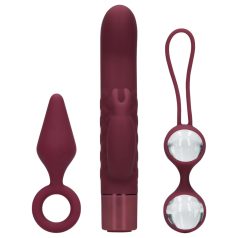   Loveline (S)explore - kit de juguetes sexuales para mujer - rojo