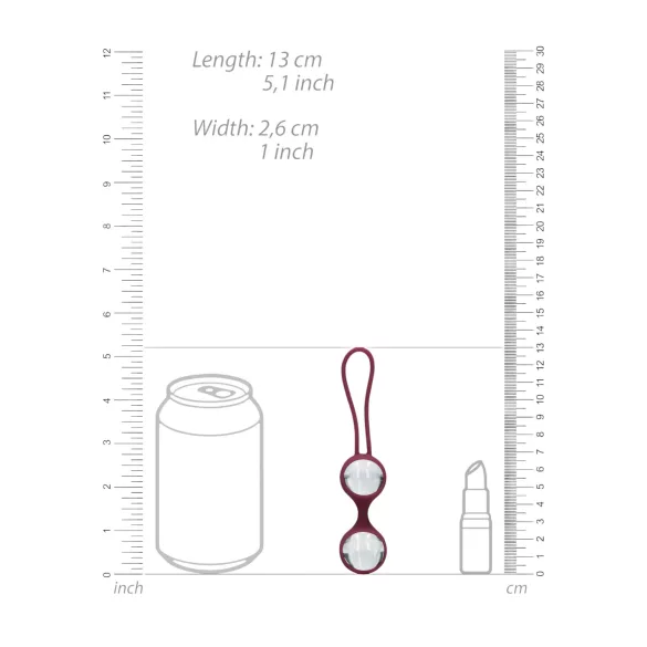 Loveline (S)explore - kit de juguetes sexuales para mujer - rojo