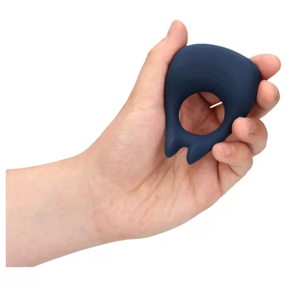 Loveline - anillo vibrador recargable para pene - silicona azul