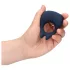 Loveline - anillo vibrador recargable para pene - silicona azul
