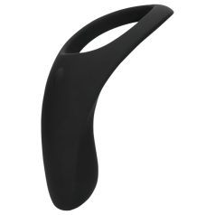   Loveline - anillo vibrador para pene y testículos recargable - silicona negra