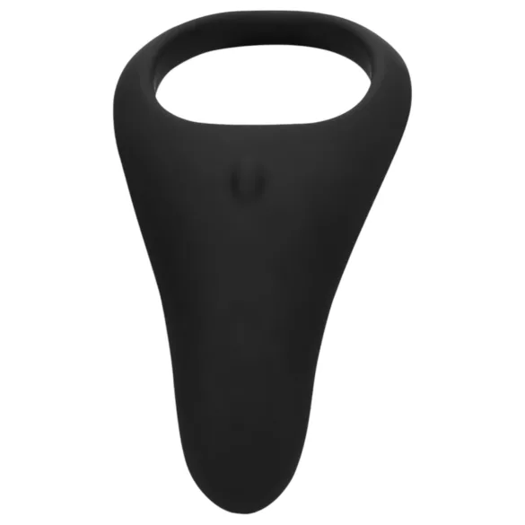 Loveline - anillo vibrador para pene y testículos recargable - silicona negra