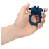 Loveline - anillo vibrador conejito - silicona azul