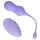 Loveline - bola vaginal vibradora recargable con mando - silicona lila