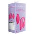 Loveline - vibrador para pareja recargable control remoto - silicona rosa