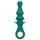 Loveline - vibrador anal perlas recargable (verde)