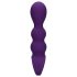 Loveline - Vibrador anal púrpura con bolas y recargable