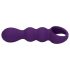 Loveline - Vibrador anal púrpura con bolas y recargable