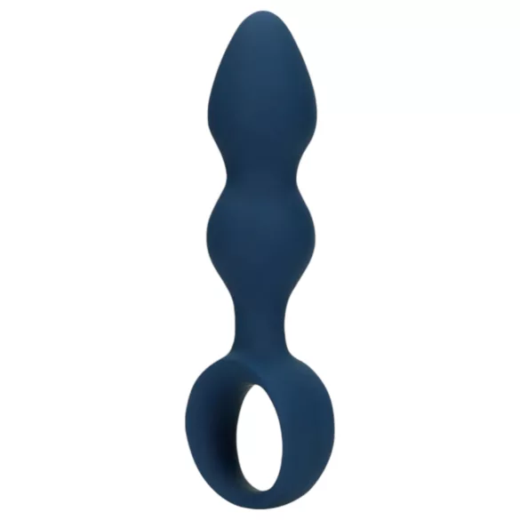 Loveline - plug anal con anilla - pequeño - azul