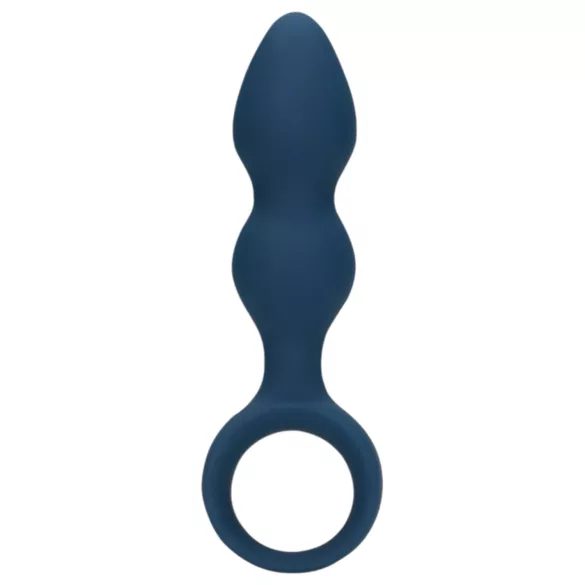 Loveline - plug anal con anilla - pequeño - azul