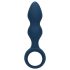 Loveline - Anillo Anal con Dildo - Tamaño Mediano (Azul)