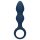 Loveline - plug anal con anillo - grande - azul