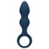 Loveline - plug anal con anillo - grande - azul