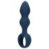 Loveline - plug anal con anillo - grande - azul