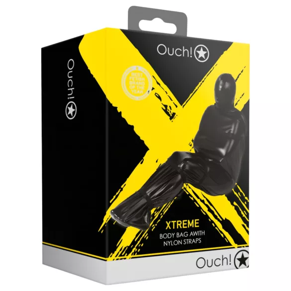 Ouch! Xtreme Body Bag - saco erótico fetiche - negro