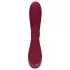 Loveline - vibrador con estimulador de clítoris recargable - silicona roja