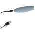 Loveline - vibrador punto G recargable - silicona gris