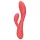 Loveline - vibrador con estimulador de clítoris recargable e impermeable - rosa
