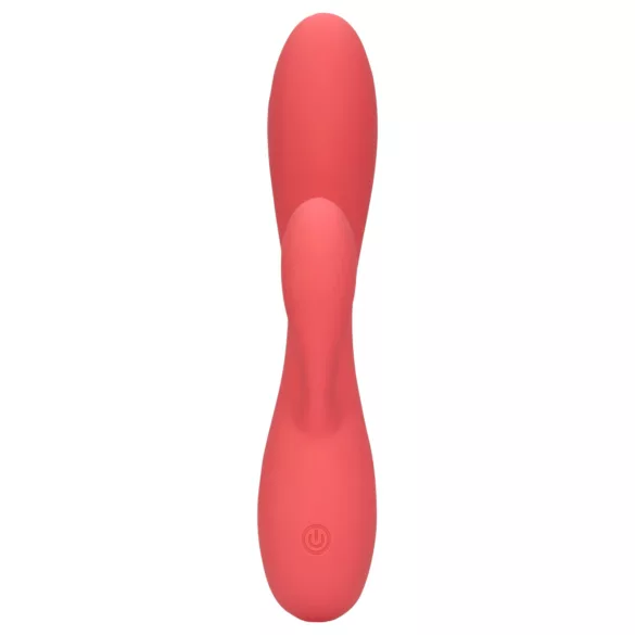Loveline - vibrador con estimulador de clítoris recargable e impermeable - rosa