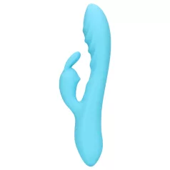   Loveline - vibrador conejito resistente al agua - silicona azul