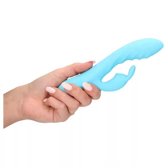 Loveline - vibrador conejito resistente al agua - silicona azul