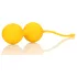 Loveline - bolas chinas de silicona - set de 2 piezas - amarillo