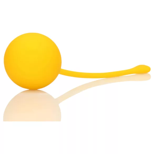Loveline - bolas chinas de silicona - set de 2 piezas - amarillo