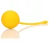 Loveline - bolas chinas de silicona - set de 2 piezas - amarillo