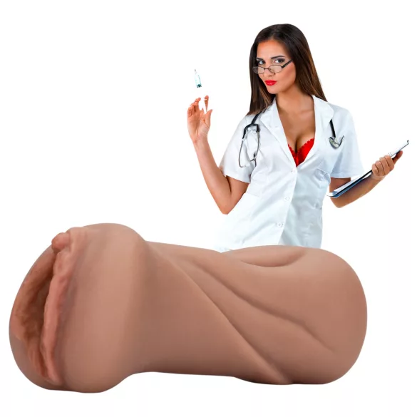 S-Line Nurse - vagina artificial realista (bronceada)